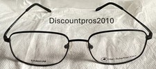 Hart Schaffner Marx T-142 Eyeglasses Frame Black 55-18-150