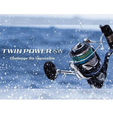 SHIMANO 21 Twin Power SW Spinning Reel Fishing all Size New in Box from Japan 