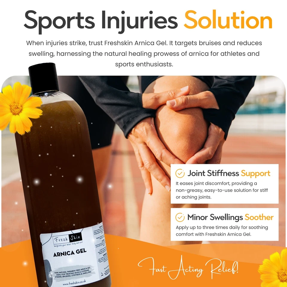 250ml Arnica Gel 100% Natural No Synthetic Ingredients Used! - Image 4 of 4