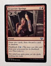 Magic the Gathering MTG Desperate Ravings (149) Commander 2015   LP