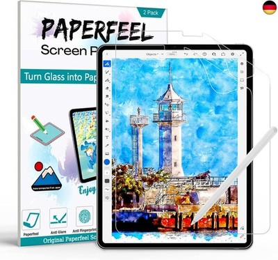 PAPERFEEL [Pack of 2] Screen Protector for iPad Air 5th/4th Generation Film