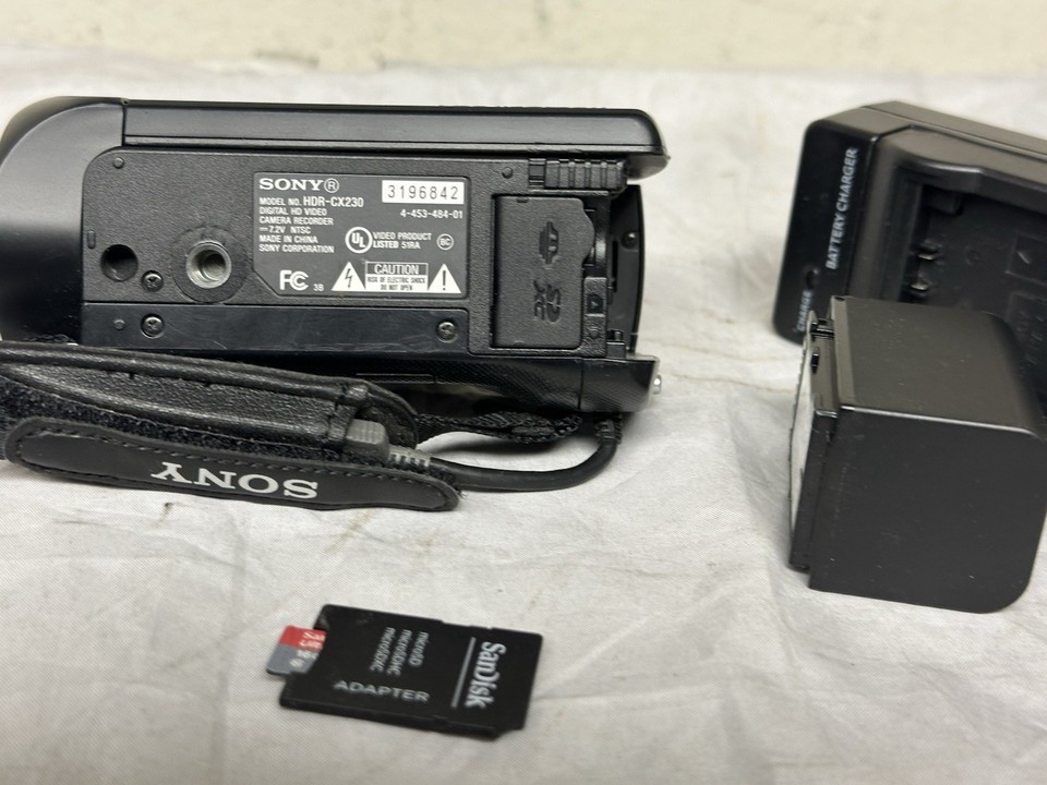 Alimentatore/caricabatterie ABLEGRID AC/DC Per Sony Handycam HDR-CX230 – Nuovo