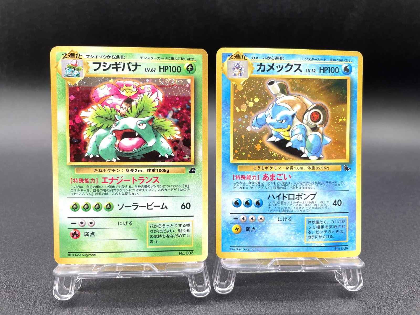 2 Set Venusaur Blastoise Intro Pack Squirtle Deck Holo Japanese Pokemon Card #3