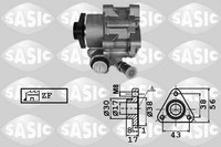 Hydraulikpumpe Lenkung Sasic 7076058 FüR VW Passat B5 3B2 3B3 Variant 3B6 TDI A4