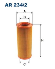 Luftfilter FILTRON AR 234/2 Filtereinsatz für IDEA LANCIA PUNTO MUSA FIAT Van