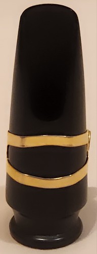 Vintage Buescher Alto Saxophone Mouthpiece with Ligature