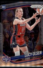 2025 Panini Prizm WNBA #104 Lucy Olsen Silver Prizms
