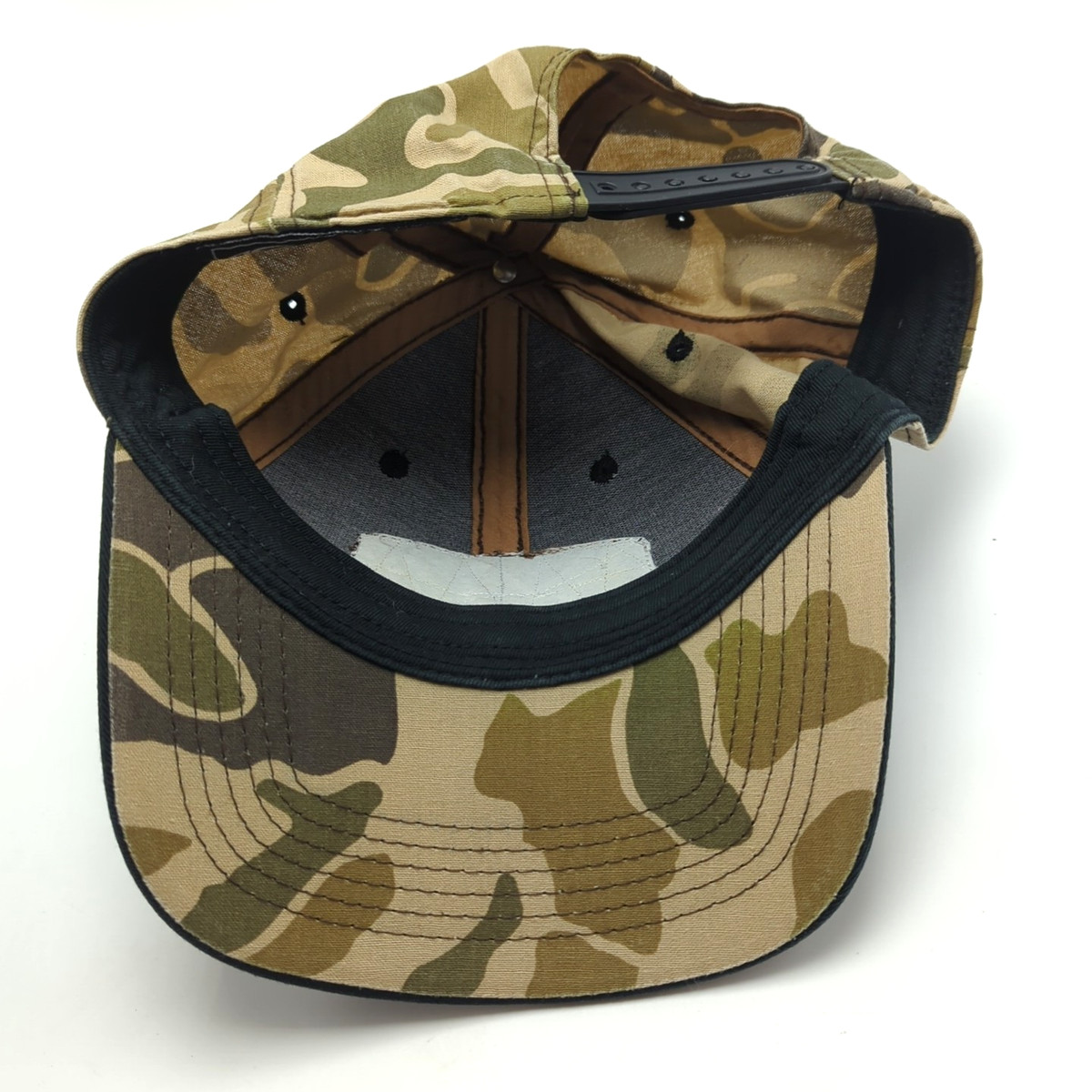 Black Sheep Sporting Goods hat black and camouflage adjustable snapback cap View 6