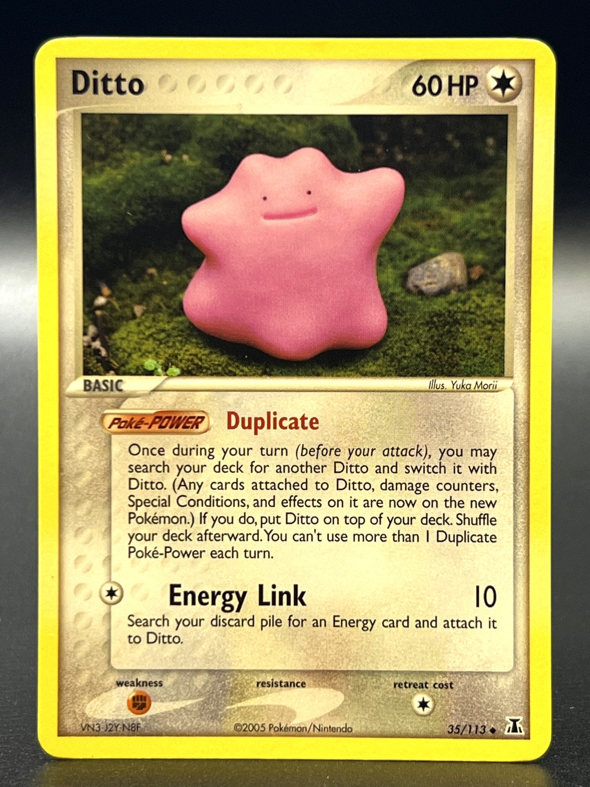 Ditto 35/113 Delta Species Regular Vintage Pokemon TCG - NM