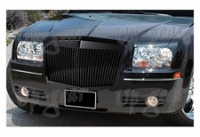 For 05-10 Chrysler 300 300c Black Abs Vertical Phantom Style Front Grille Grill