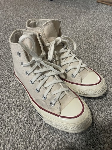 Chuck 70 Canvas Converse Color: cream size 6.5 Chuck 70 Canvas Converse Color: cream size 6.5