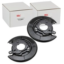 2x NTY SPRITZBLECHE BREMSSCHEIBEN HINTEN passend für NISSAN QASHQAI