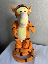 Vintage Fisher-Price Disney, 2005 Turbo Tail Tigger, Bounces/Sings/Talks, WORKS