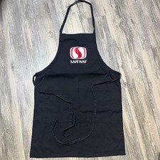 Safeway Employee Apron Grocery Store Uniform Black