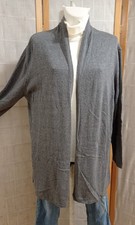 Gilet long veste NEUF T5 50 52 XXL Alessa W cardigan haut maille tricot fin