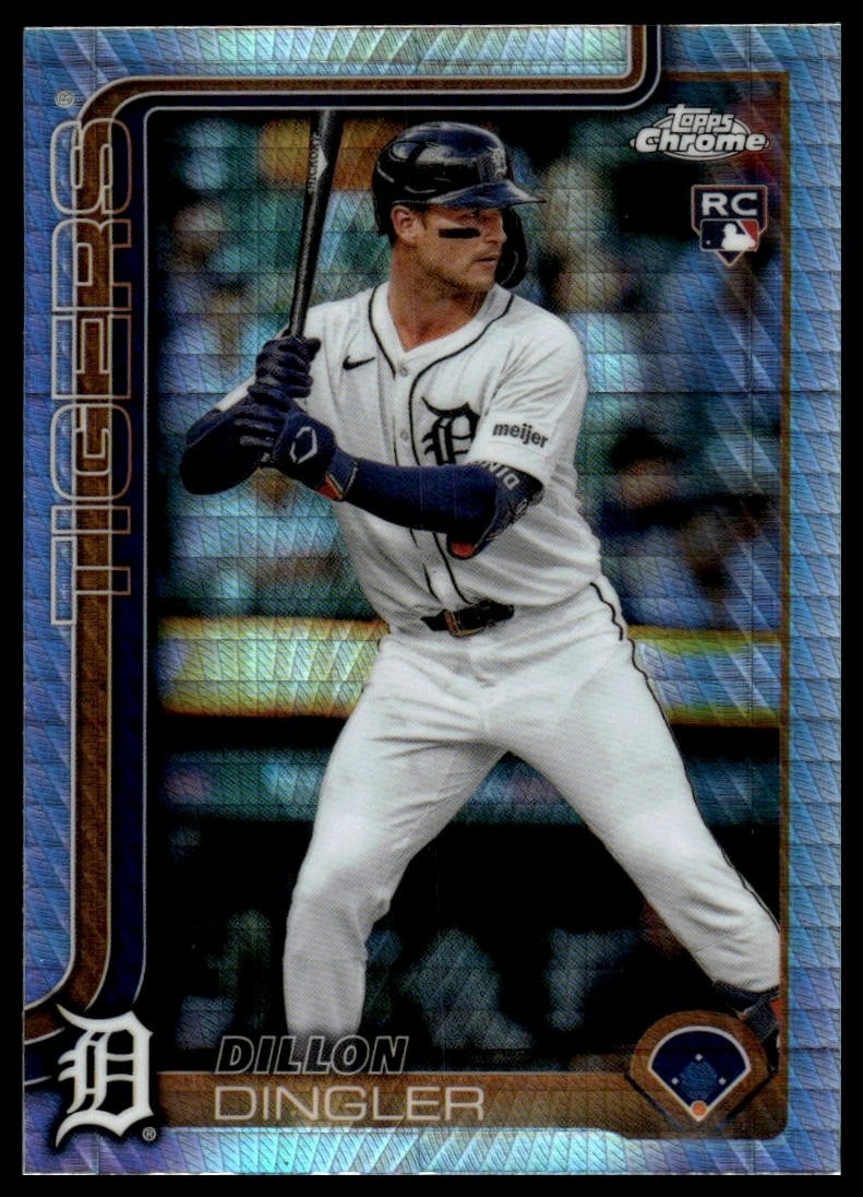 2025 Topps Chrome #274 Dillon Dingler Prism Refractor