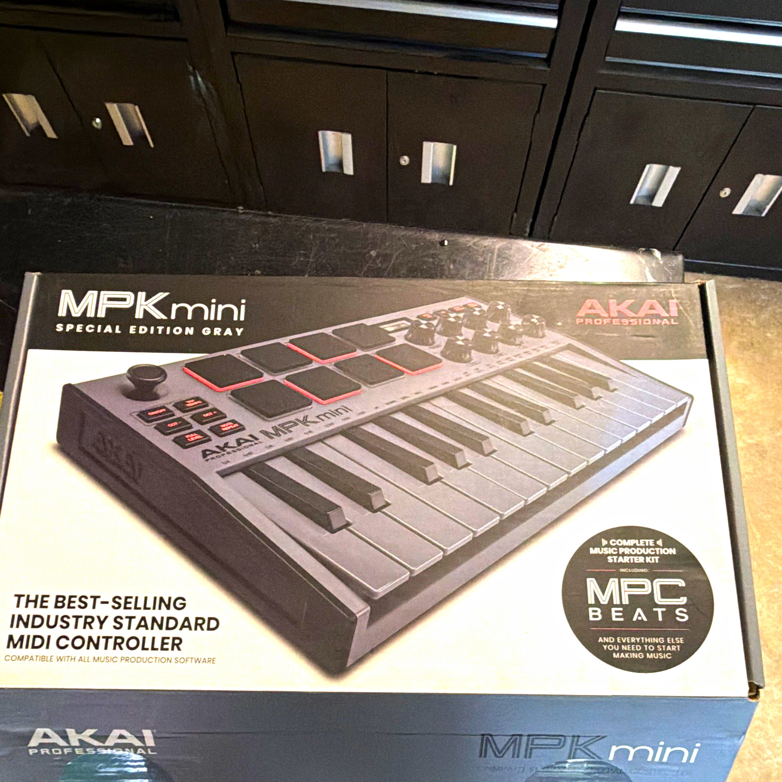 Akai Professional MPK mini Special Edition Gray 25-Key MIDI Controller Pads USB