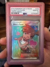 Misty's Favor (Full Art) 235/236 Sm-Unified Minds Holo PSA 10 on eBay