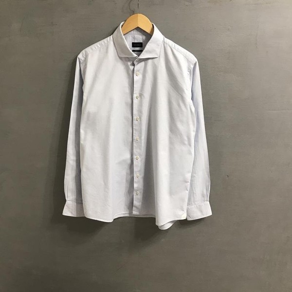 Men Windsor Shirt White Cotton 44 / XXL / 52