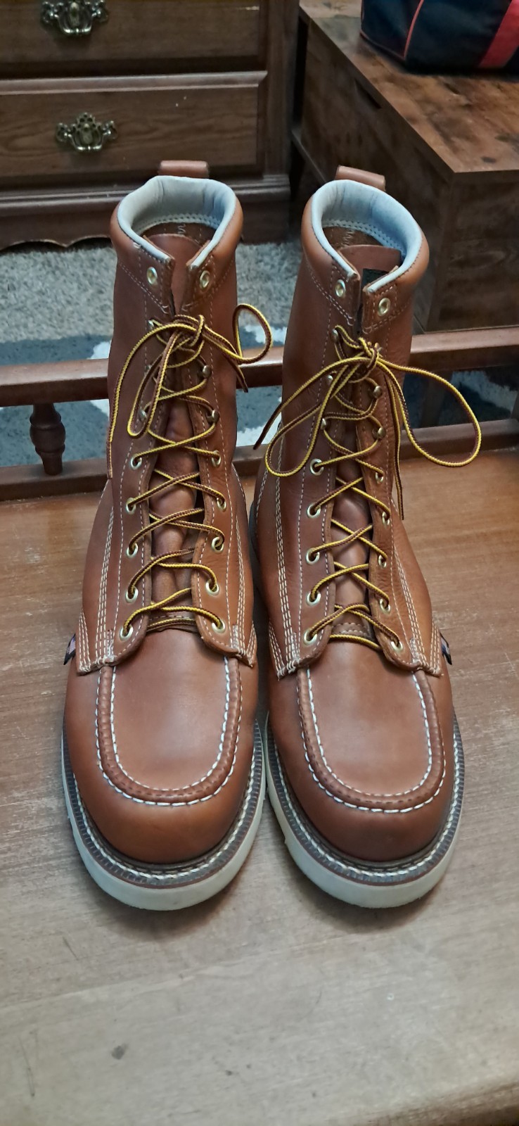 Men's Thorogood 11D Soft Toe Work Boots Durable Comfort