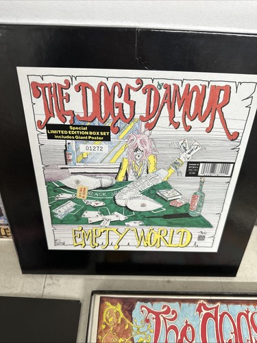 THE DOGS D'AMOUR Limited Edition 8 LP Vinyl Original Box Set - Picture 2 of 5