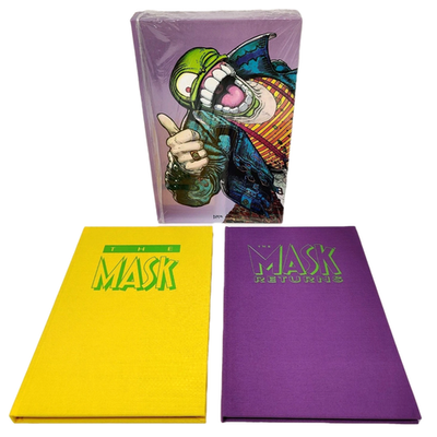 The Mask The Mask Returns Collection HC Slipcase Box Set Signed