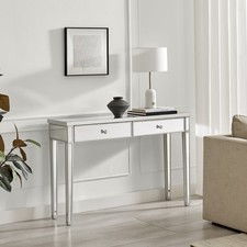 Venetian Mirrored Console and Vanity Dressing Table