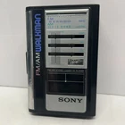Sony Walkman WM-F43 AM/FM Cassette Player *New Belts* *Works* *Cleaned* SEE DESC