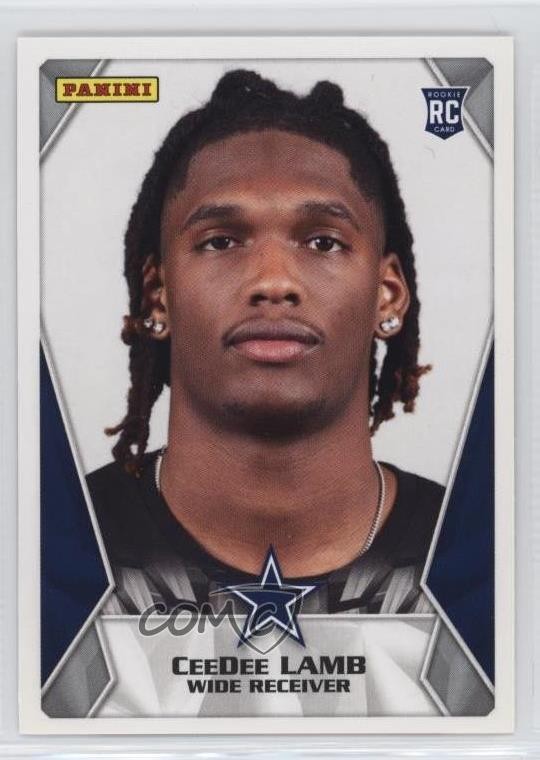 2020 Panini NFL Sticker & Card Collection CeeDee Lamb #85 Rookie RC 07rd