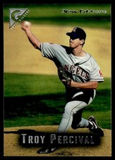 1996 Topps Gallery Troy Percival California Angels #99
