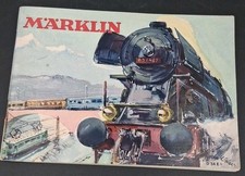 Marklin Train 1954 Catalog 66 Pages Locomotives Passenger Cars Accessories D54E