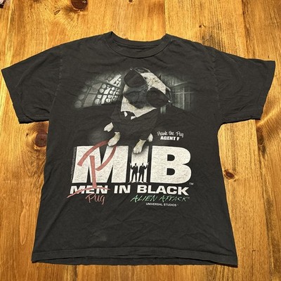 Universal Studios Men In Black Alien Attack Frank The Pug T Shirt Size XL Kids
