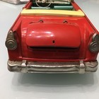 BANDAI 1950’s  1955 /56 FORD FAIRLANE convertible  CAR TIN FRICTION TOY JAPAN — photo 5