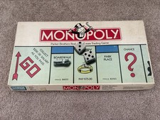 Parker Brothers Monopoly Vintage 1970 s Game Set