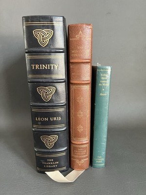 Franklin Library First Edition Society Lot Winthrop Covenant Trinity Leon Uris