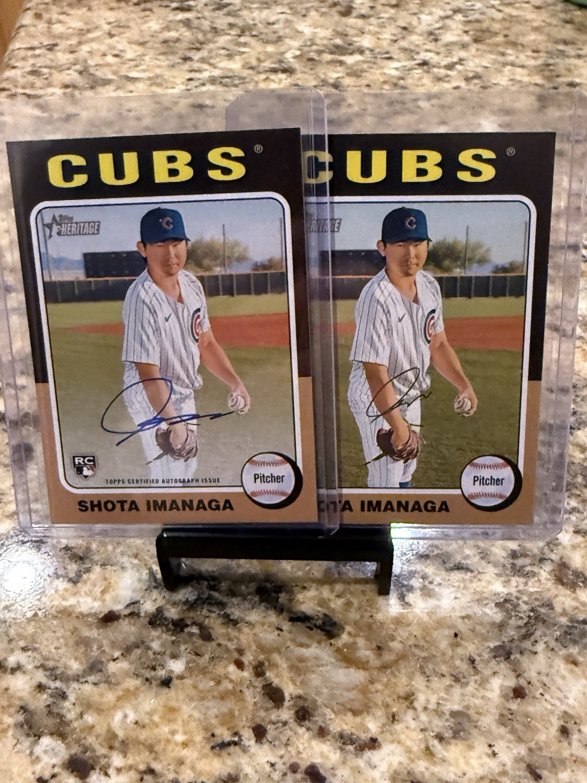 2024 TOPPS HERITAGE HIGH NUMBER SHOTA IMANAGA REAL ONE AUTO🔥🔥