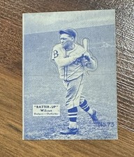 1934-36 Batter Up #73 Hack Wilson Brooklyn Dodgers HOF Baseball Card