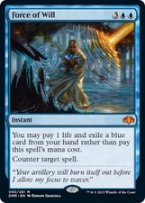 Magic MTG - Force of Will - Dominaria Remastered - MINT/NMINT - EN