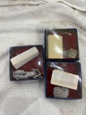 Three model soldiers 1/32 by Hinchliffe in original boxes.