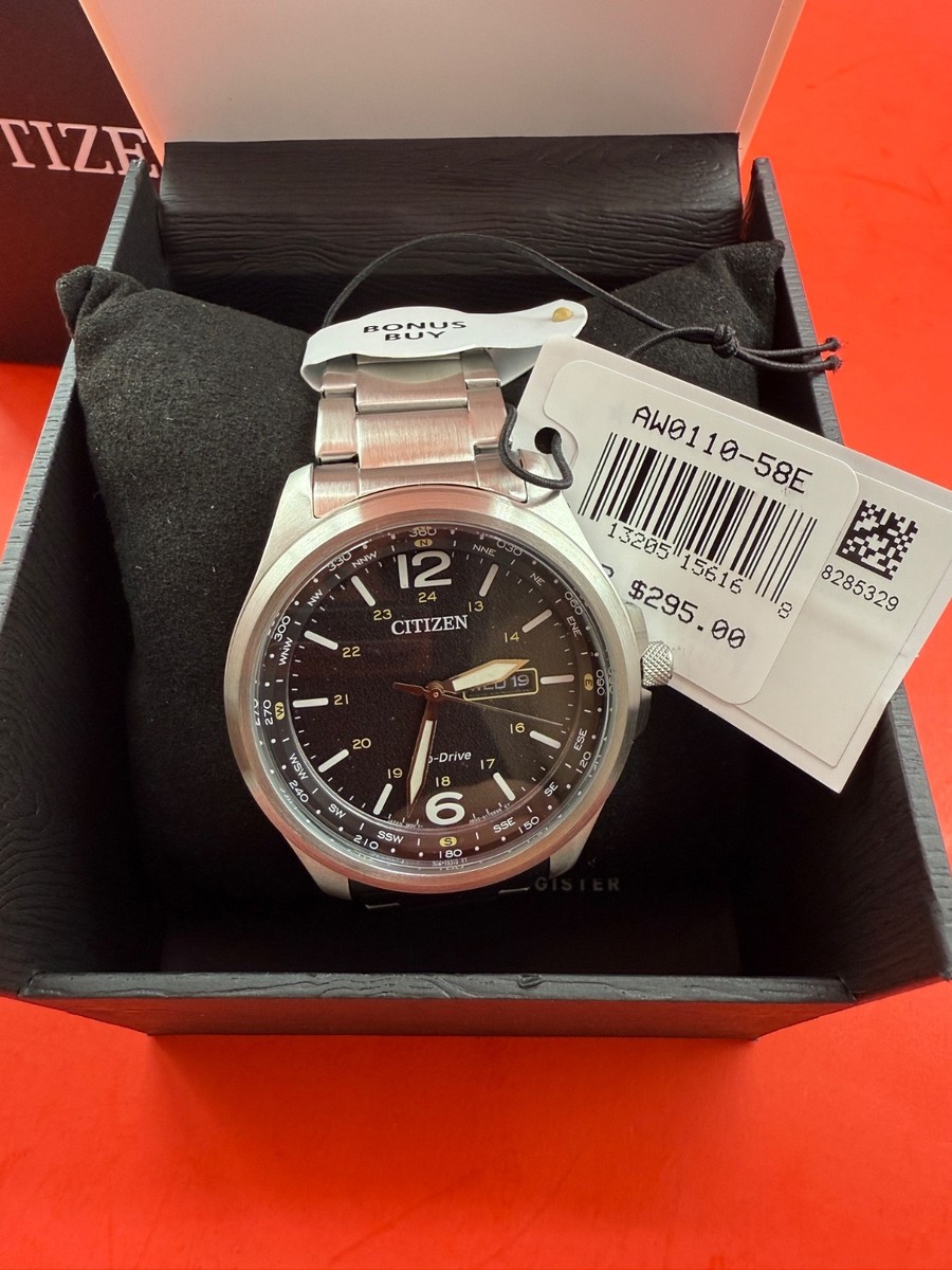 NWT Citizen Chronograph Black Dial Men\'s Watch Endeavor Chrono Black Dial Polyurethane Strap CA4730-08E  main image 4
