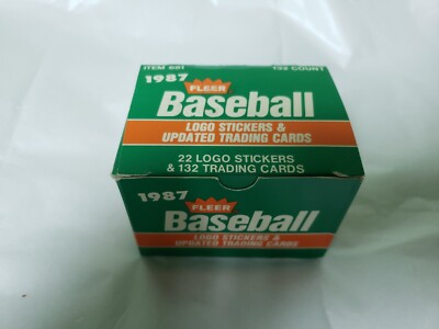 1987 Fleer Update Complete Set Greg Maddux RC Mark McGwire RC