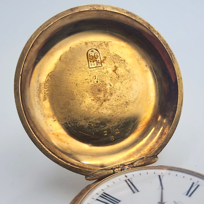 Louis Grisel 14k gold pocket watch Vintage Louis Grisel 14k Gold Pocket Watch - As Is | eBay main image 2