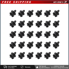 Set of 30 Fits For GM 10382313 Sight Shield & Trim Push-type Retainer