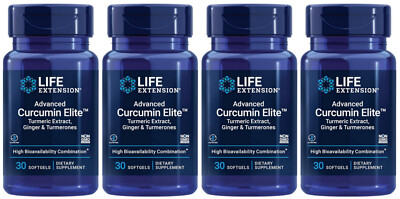 ADVANCED CURCUMIN ELITE TURMERIC EXTRACT  500mg 120 Softgel LIFE EXTENSION