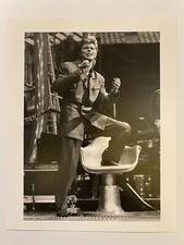 Original David Bowie photograph by Dave Hogan - 1987 - Glass Spider tour