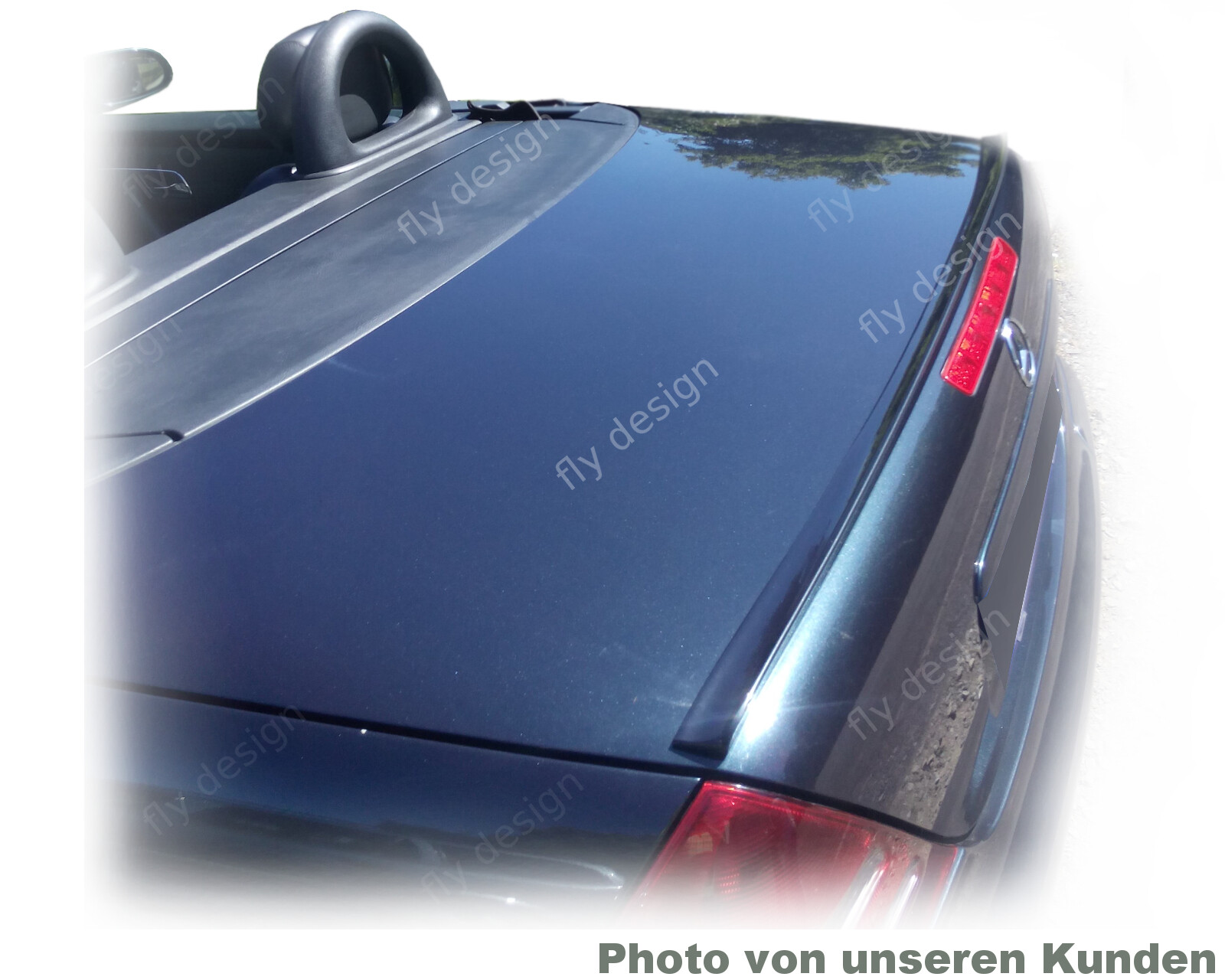 Fits MERCEDES SLK 170 SPOILER TRUNK Spoiler Apron Diffuser PAINT