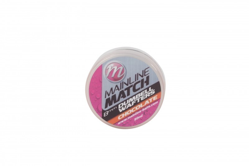 Mainline Dumbell Wafters 8mm Chocolate Orange Match Fishing Hookbait Feeder