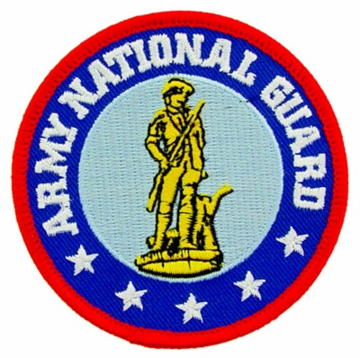 ARMY NATIONAL GUARD Embroidered Shoulder Patch 3