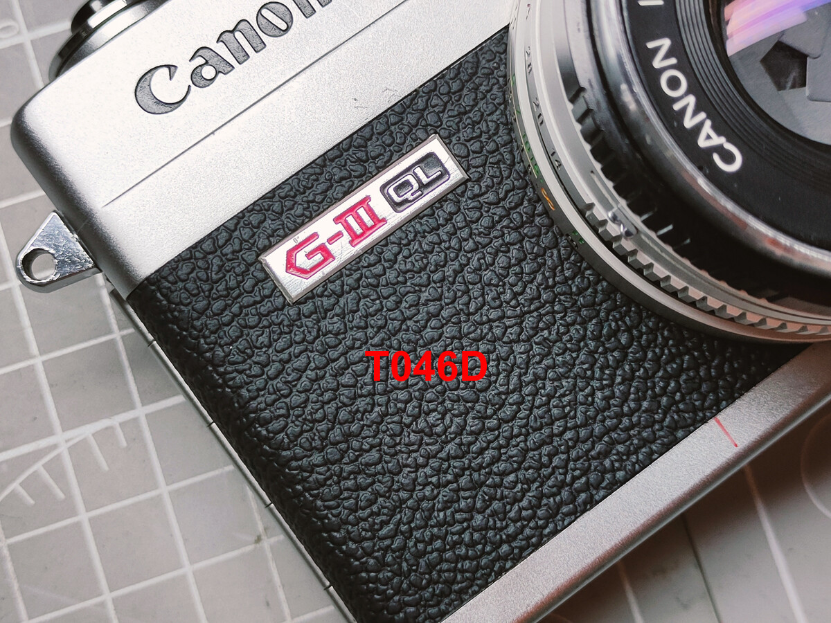 Canon Canonet QL17/QL19 G-III QL replacement skin cover pre