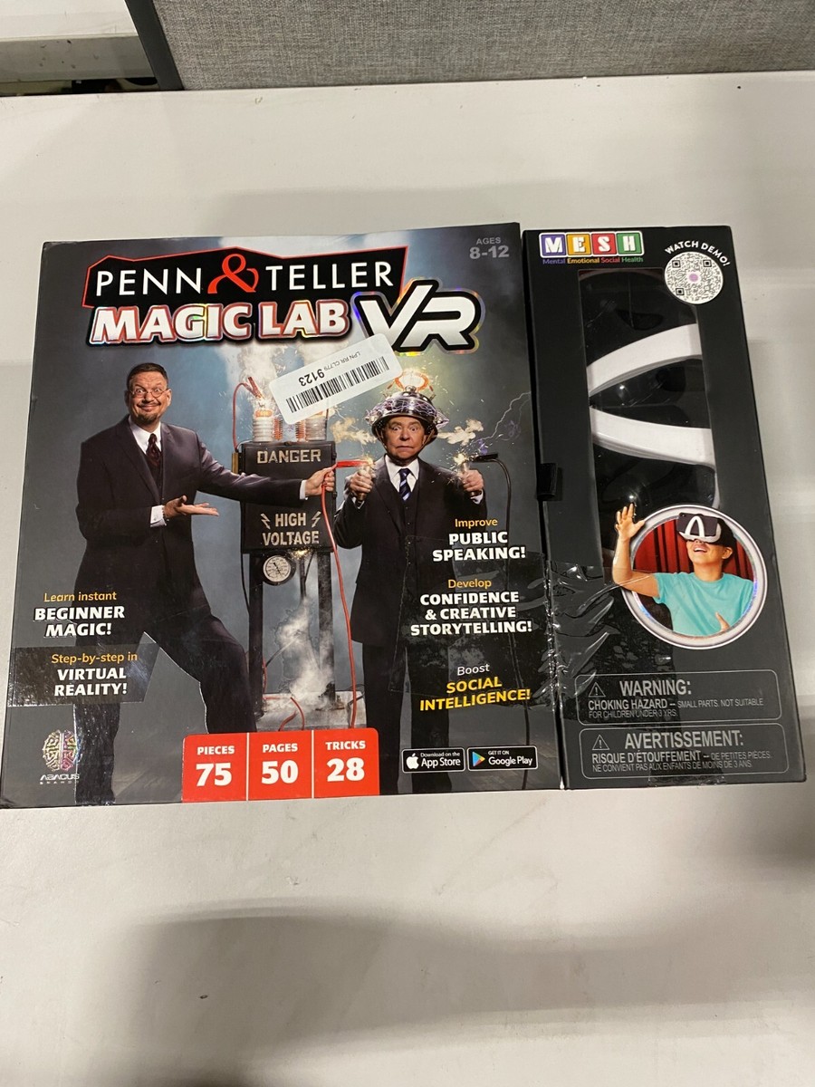 Magic Tricks Penn And Teller Vr Penn Teller VR Magic Lab Virtual